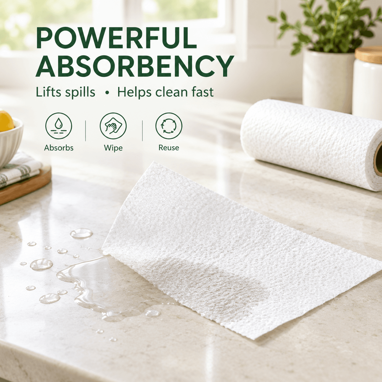 Powerful Absorbency Cleaning Cloth